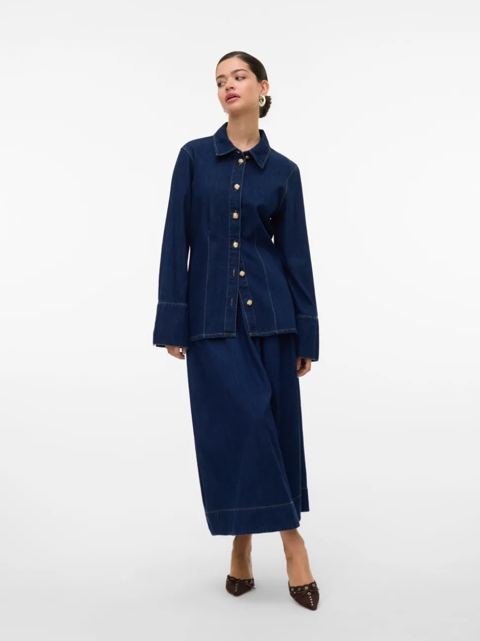 VMNIKKA Denim overhemd