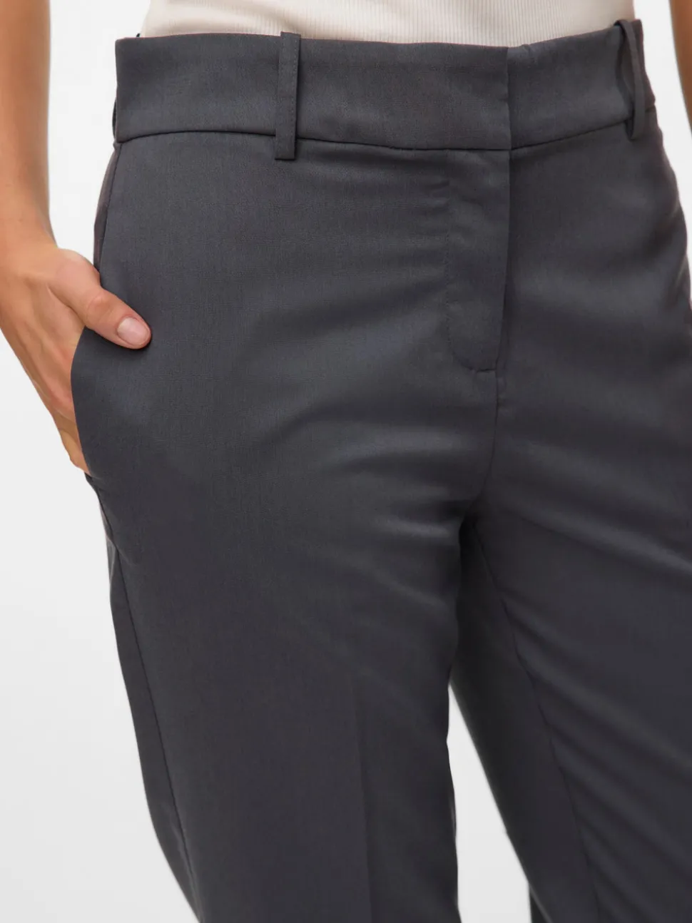 VMNILA Mid waist Broek