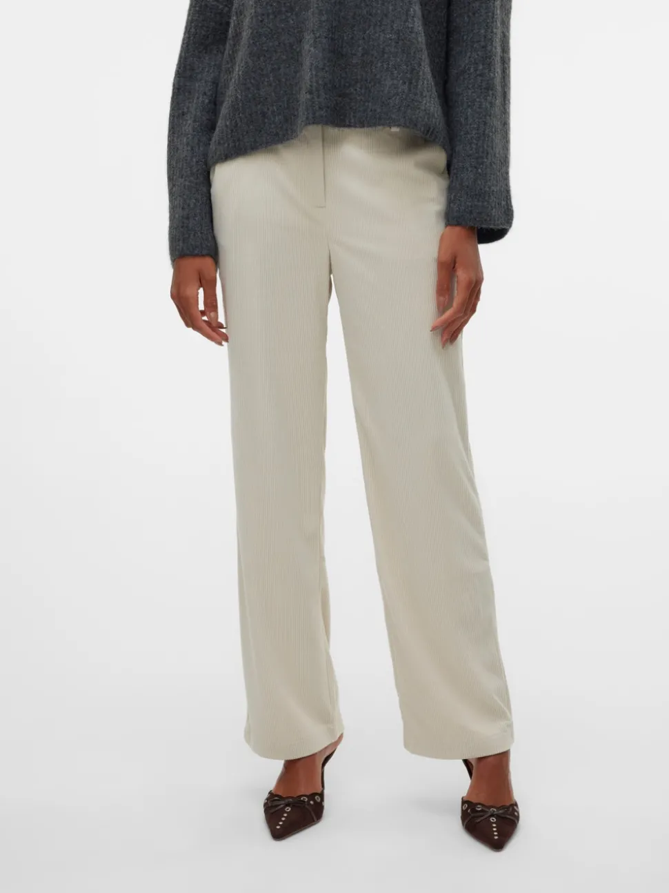VMNORA Mid waist Broek