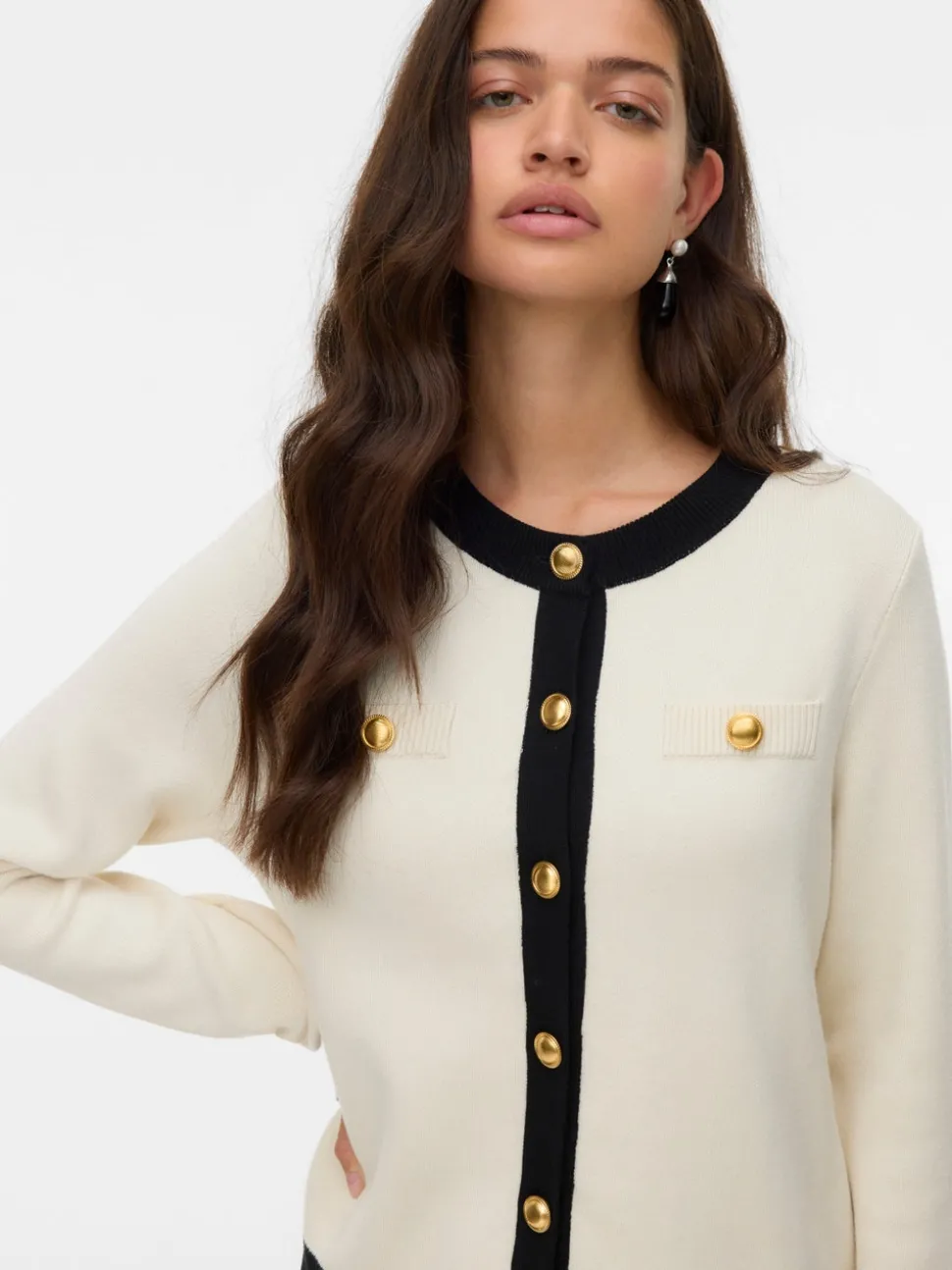 VMOLI Gebreid vest