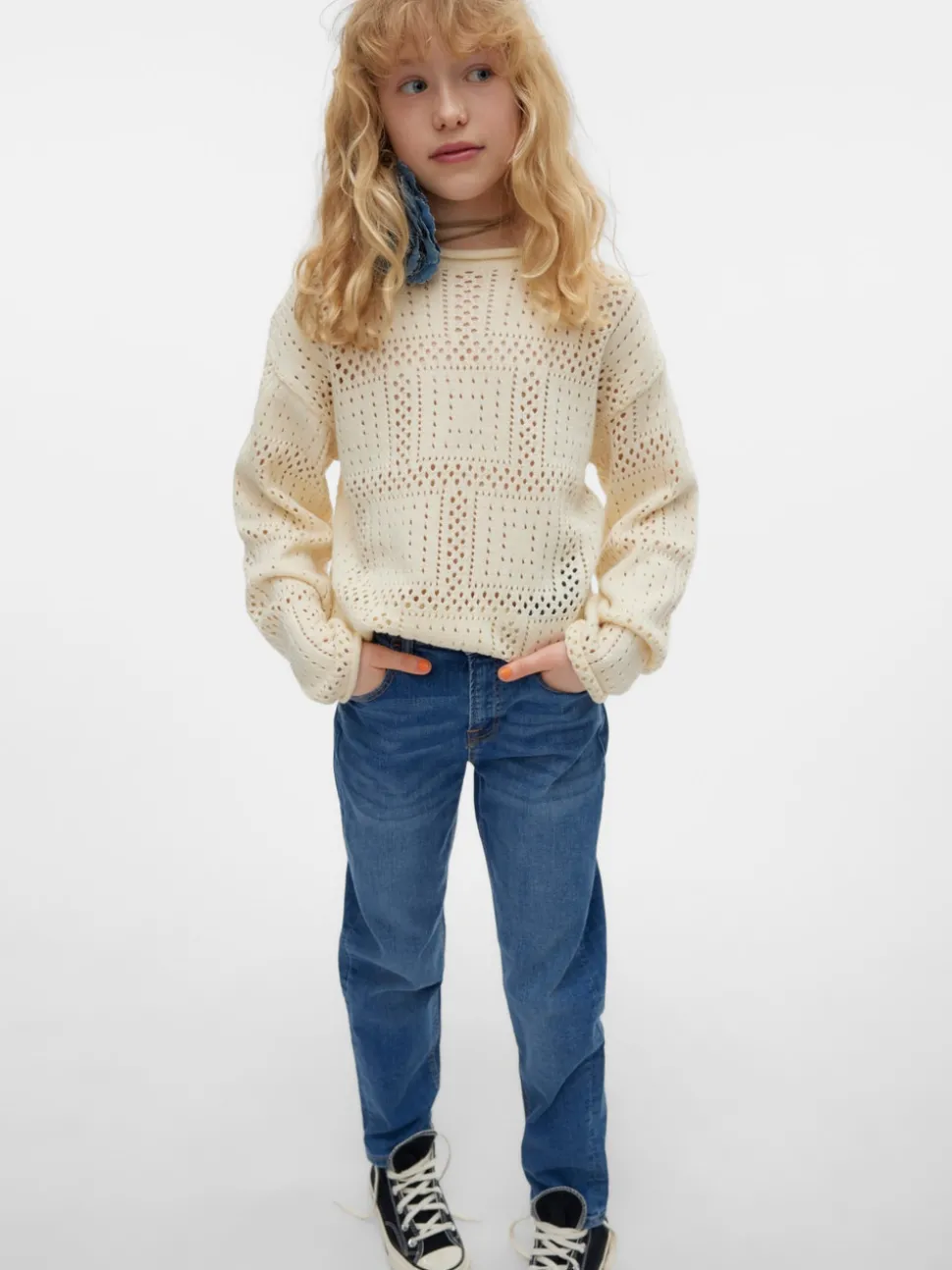 VMOLIVIA High rise Mom fit Jeans