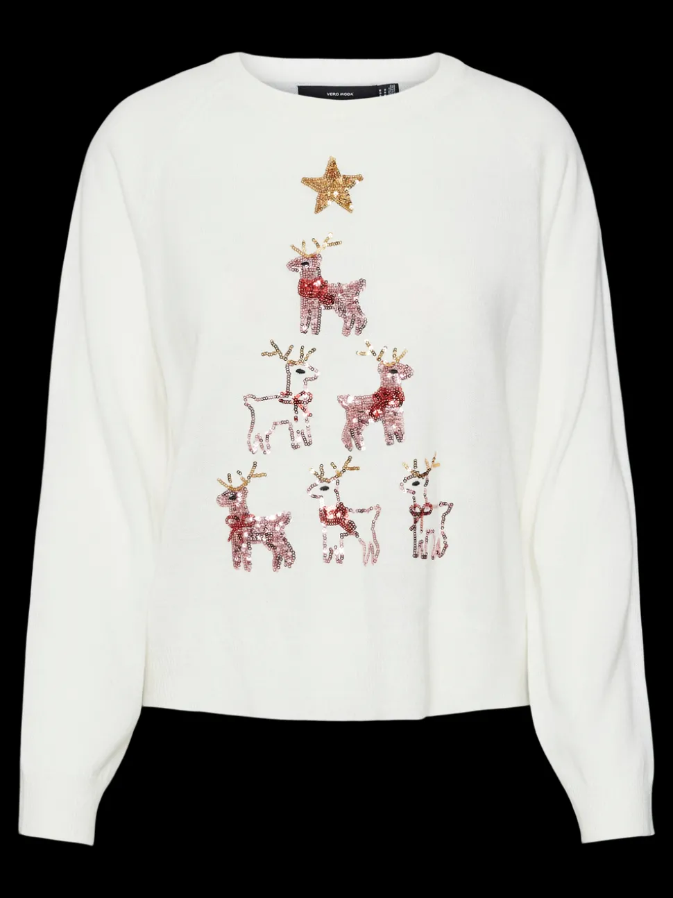 VMORNAMENTS/PYRAMIDE Gebreide pullover