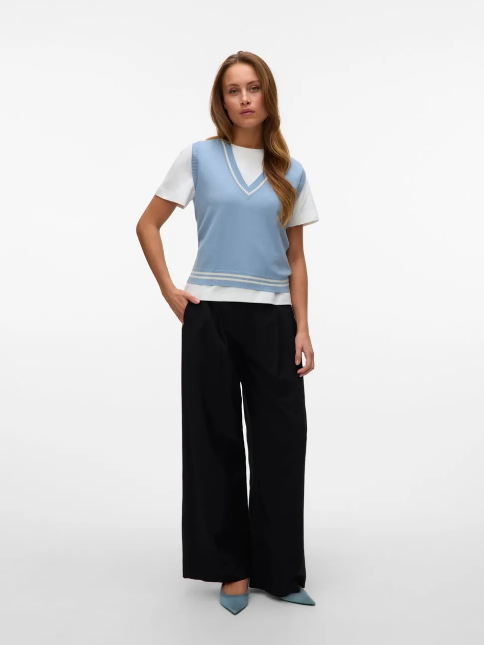 VMPERRY High waist Broek