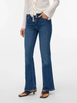 VMPHOEBE Mid rise Flared fit Jeans