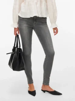 VMPOLLY Mid rise Skinny fit Jeans