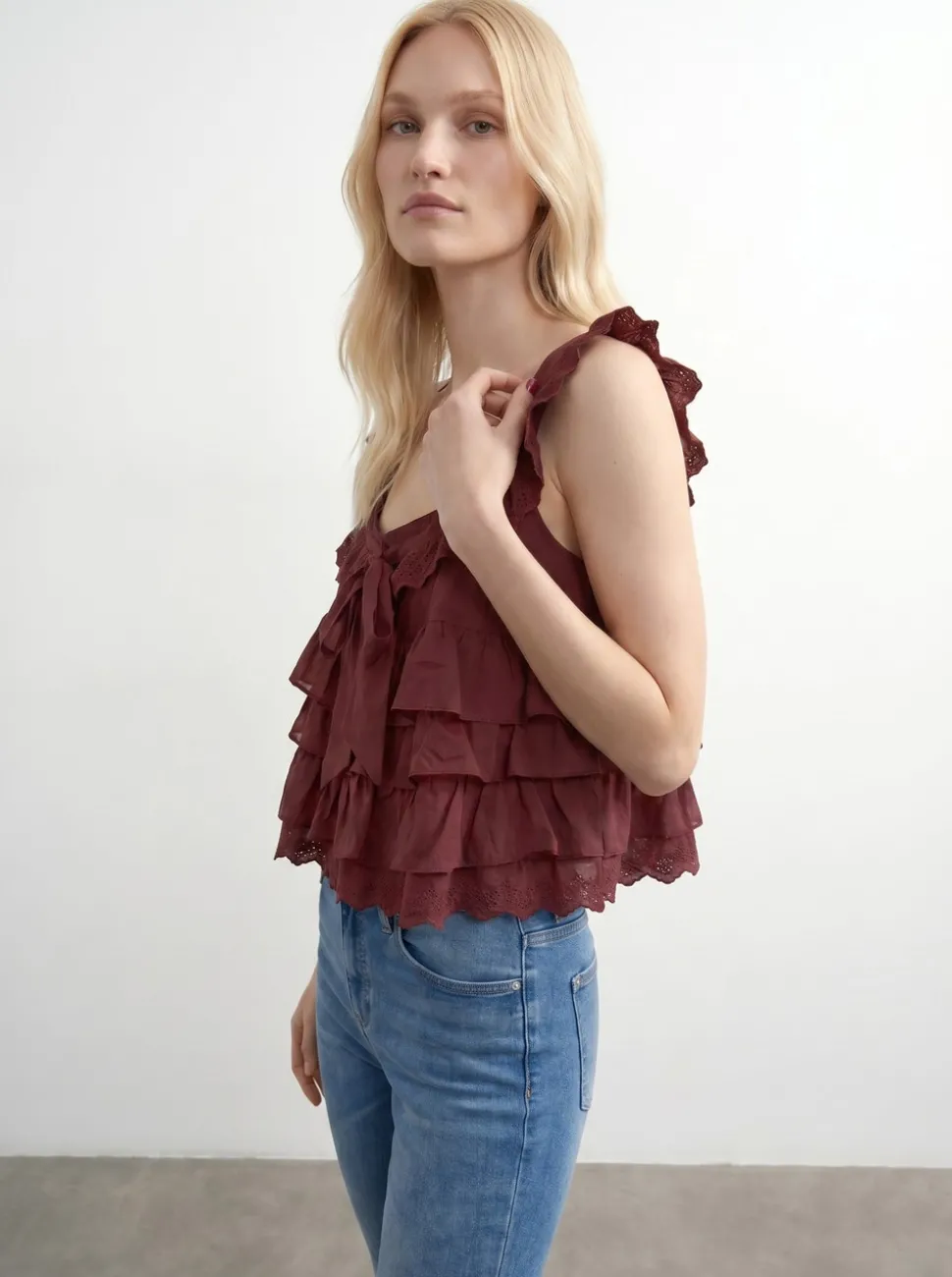 VMPOLLY Mid rise Skinny fit Jeans