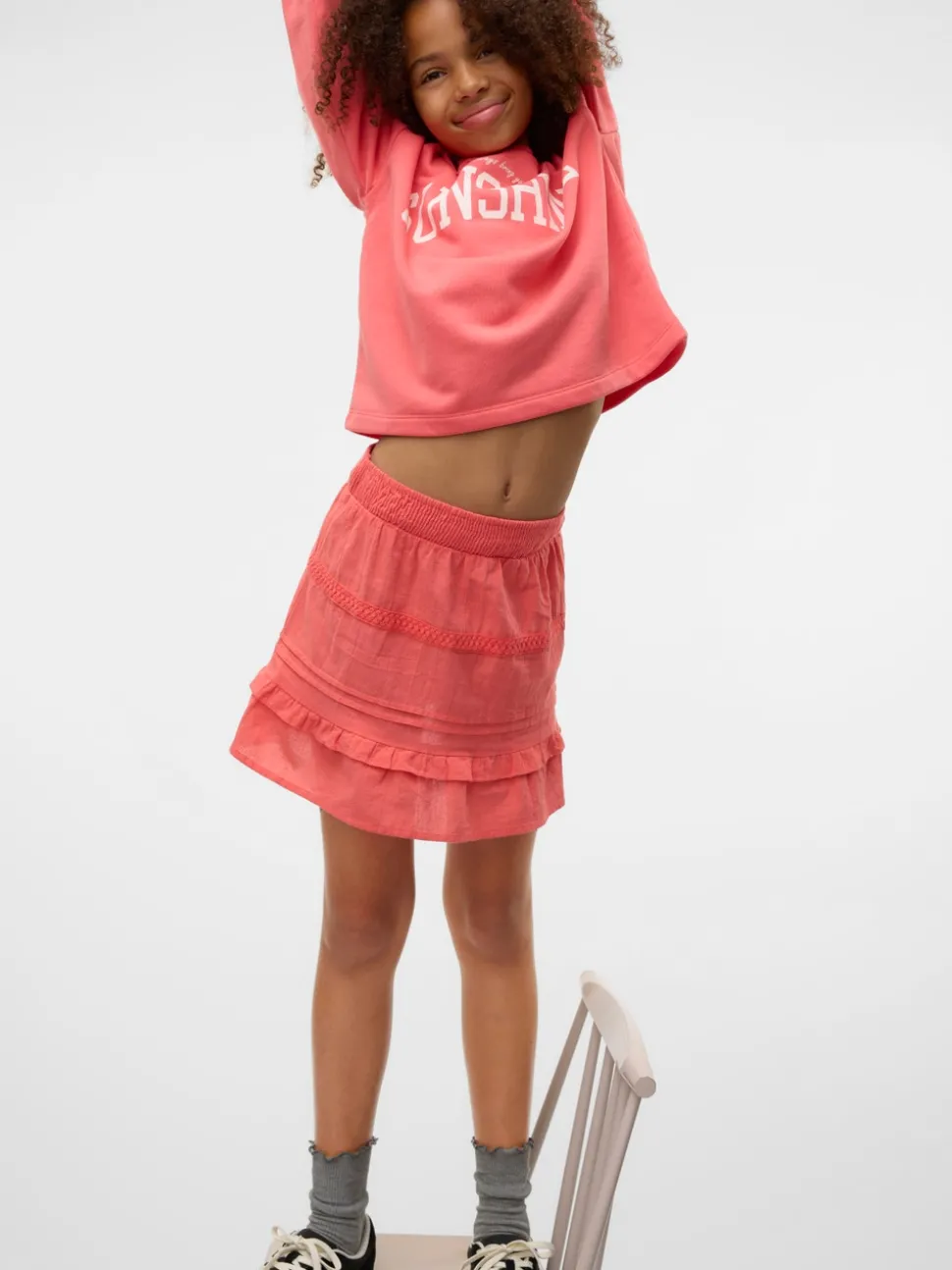 VMPRETTY Mid waist Korte rok