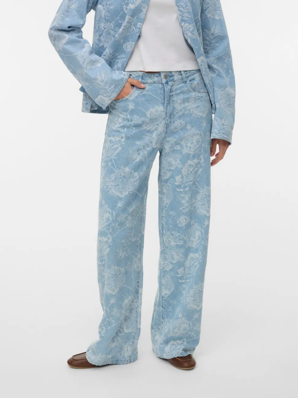 VMRAE High rise Wide leg fit Jeans