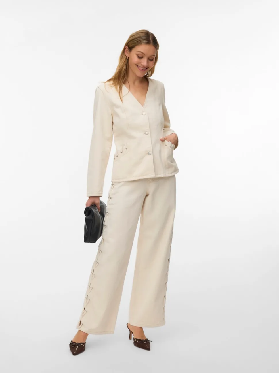VMRAE High rise Wide leg fit Jeans