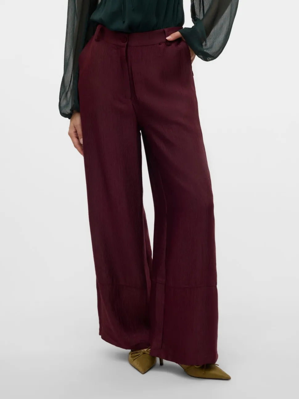VMRAQUEL High waist Broek