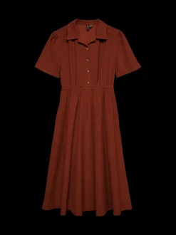 VMRAY Corduroy Midi-jurk