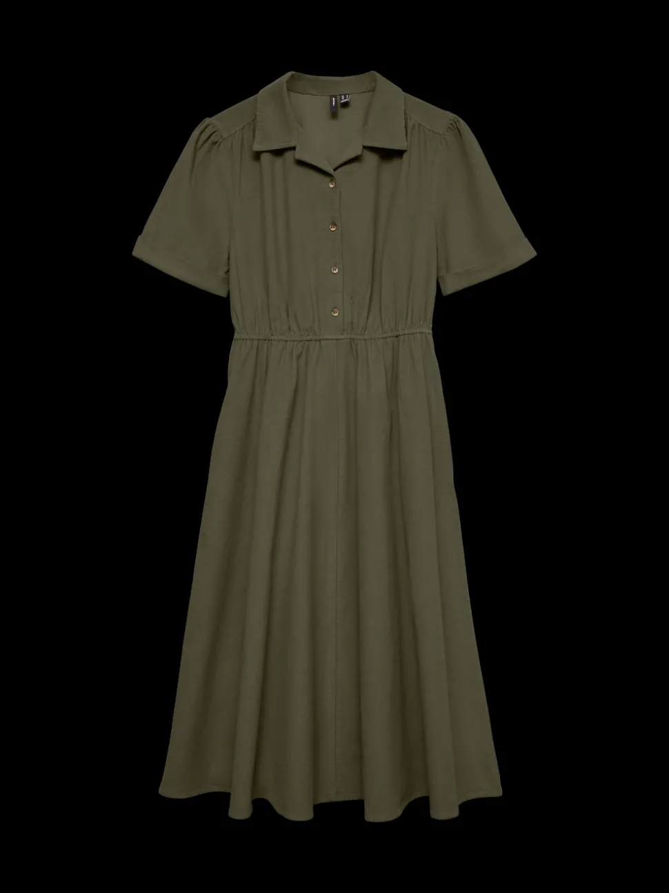 VMRAY Corduroy Midi-jurk