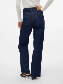 VMREBECCA Super high rise Wide leg fit Jeans