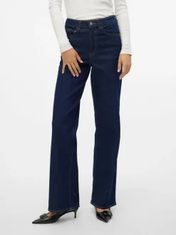 VMREBECCA Super high rise Wide leg fit Jeans