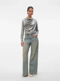 VMREMY Mid rise Wide leg fit Jeans