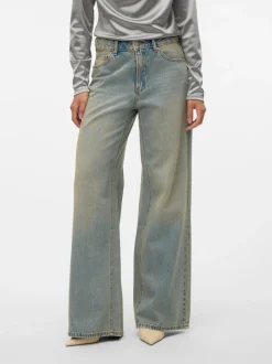 VMREMY Mid rise Wide leg fit Jeans