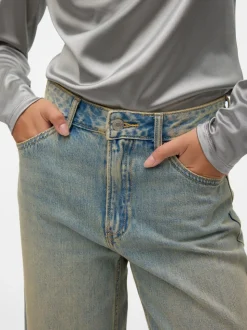 VMREMY Mid rise Wide leg fit Jeans