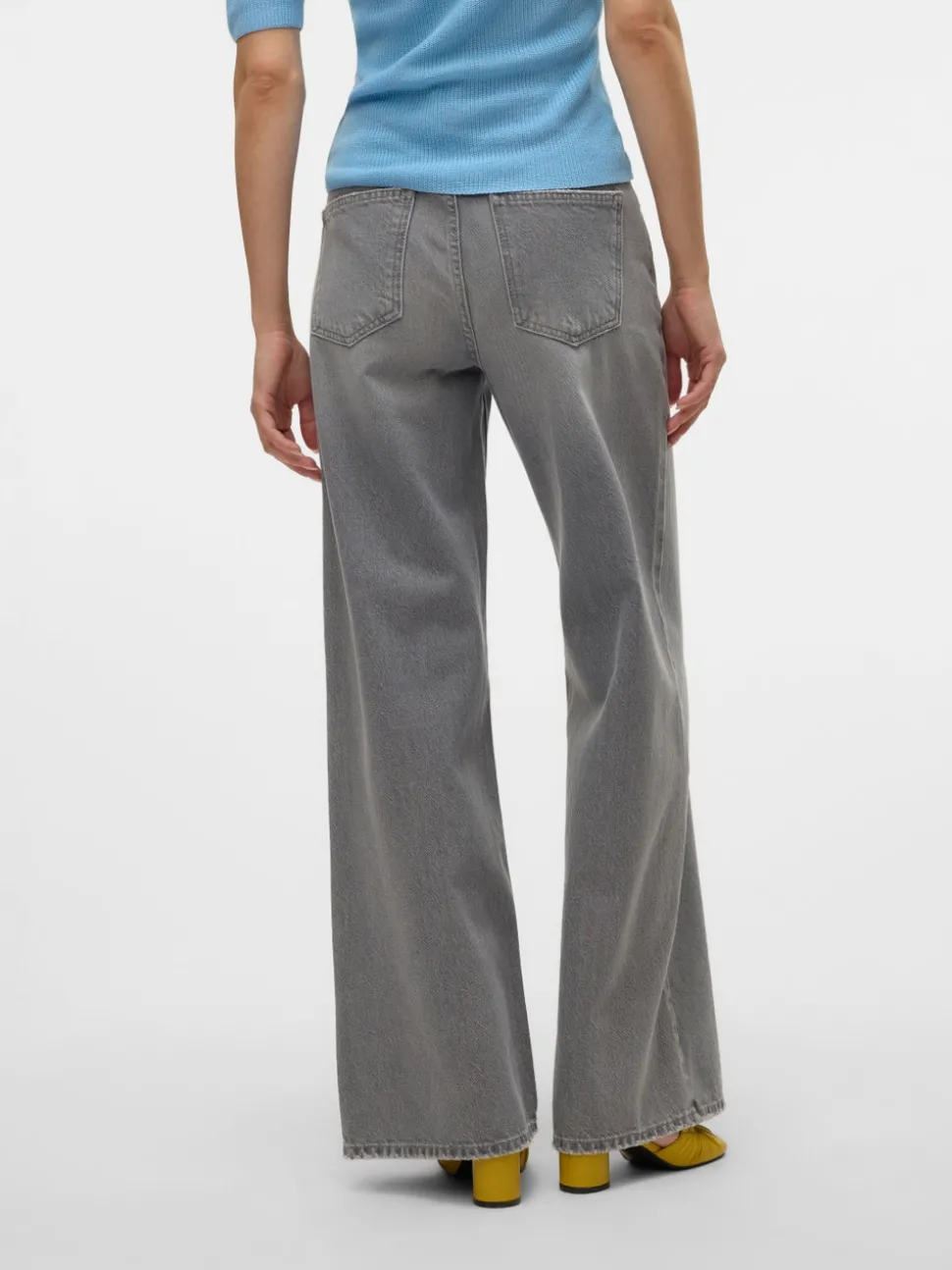VMREMY Mid rise Wide leg fit Jeans