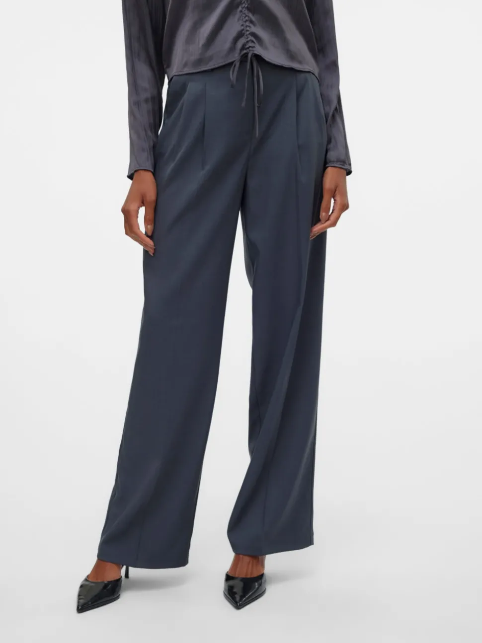 VMRITA Mid waist Broek