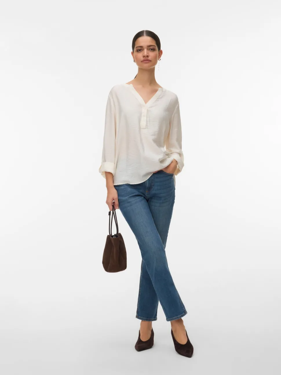 VMROSIE Mid rise Slim fit Jeans