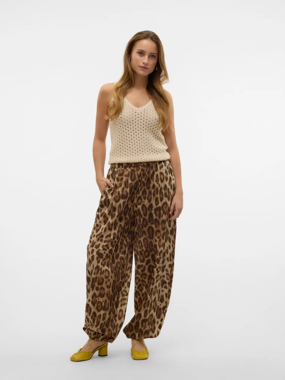 VMROXANNE Mid rise Broek