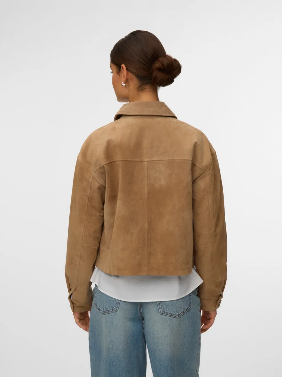 VMROYCESTINE Suede Jas