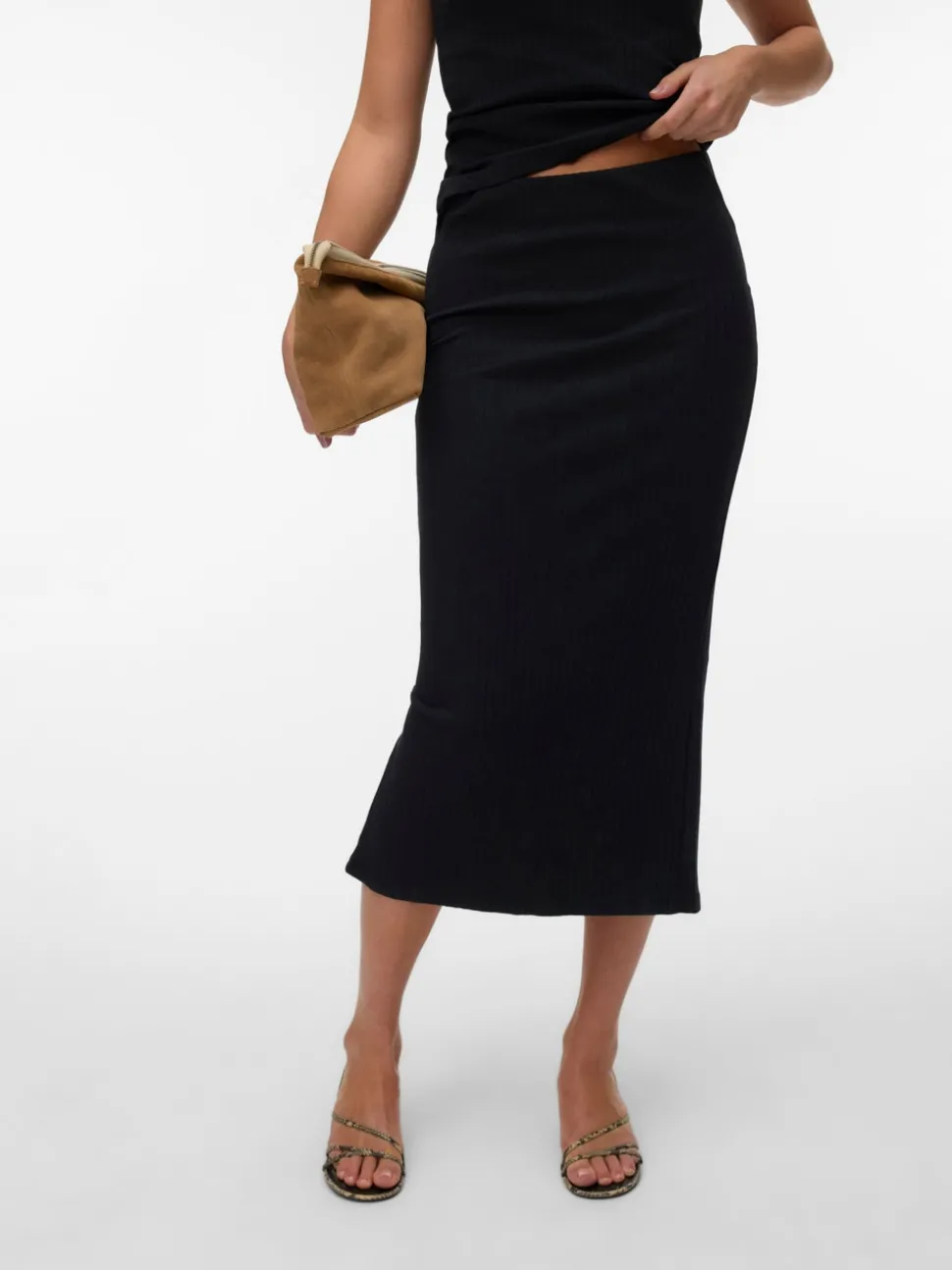 VMRUBY Mid waist Lange rok