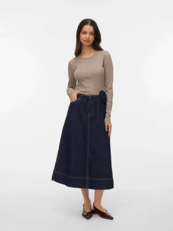 VMRUTH High waist Lange rok