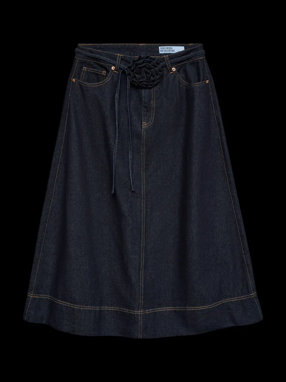 VMRUTH High waist Lange rok