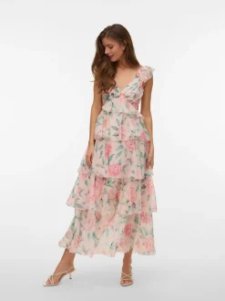 VMSAFINA Lange jurk