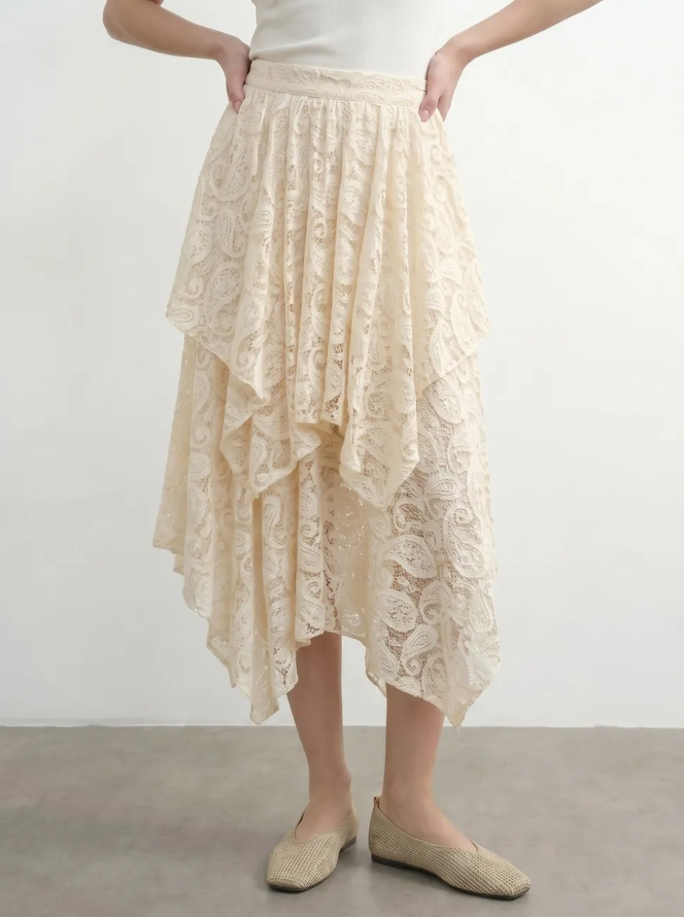 VMSALLY High waist Lange rok
