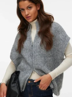 VMSALTY Gebreid gilet