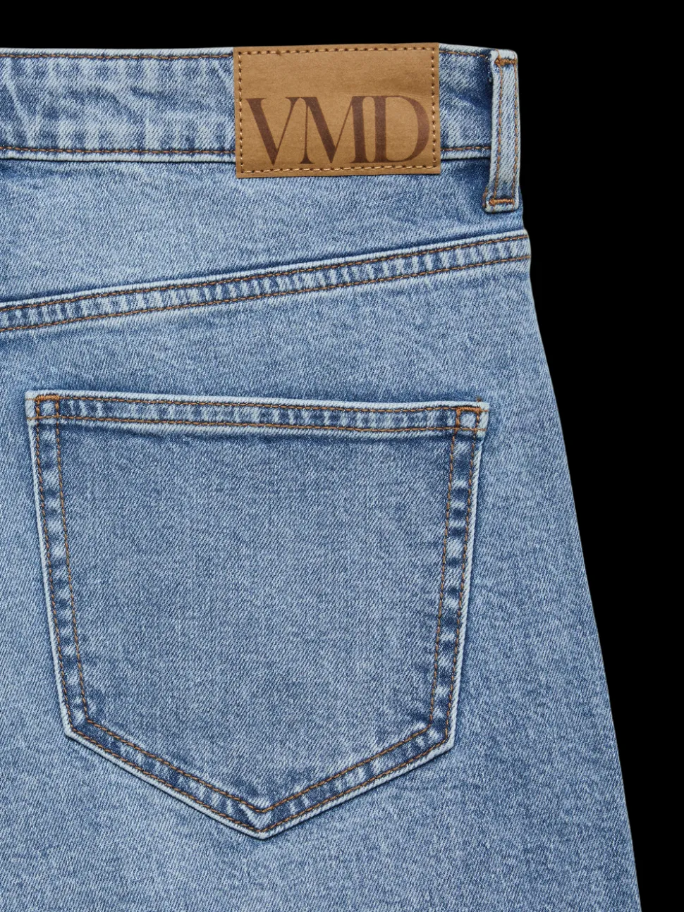 VMSANDIE-STRETCH Mid rise Wide leg fit Jeans