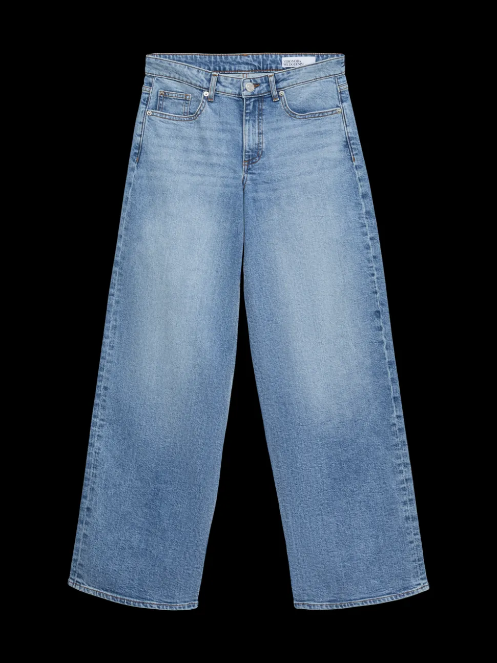 VMSANDIE-STRETCH Mid rise Wide leg fit Jeans