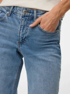 VMSANDIE-STRETCH Mid rise Wide leg fit Jeans