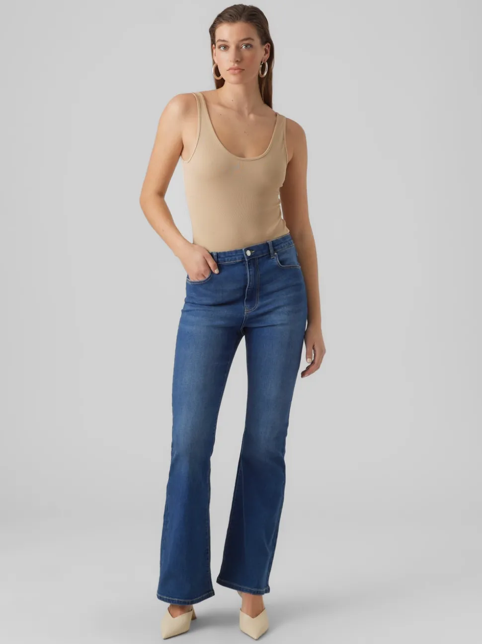 VMSELINA High rise Flared fit Jeans