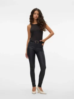 VMSEVEN Mid rise Broek