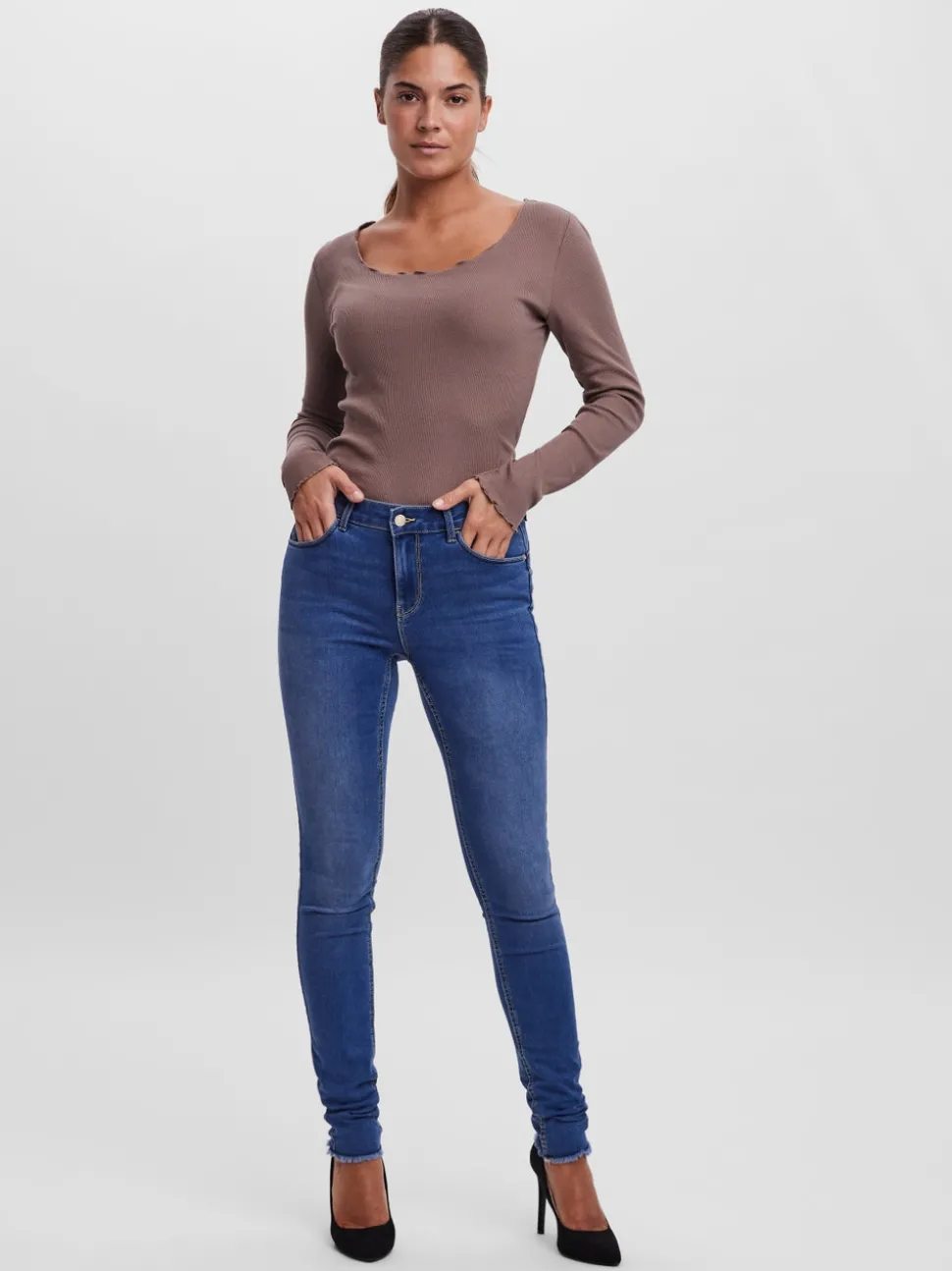 VMSEVEN Mid rise Slim fit Jeans