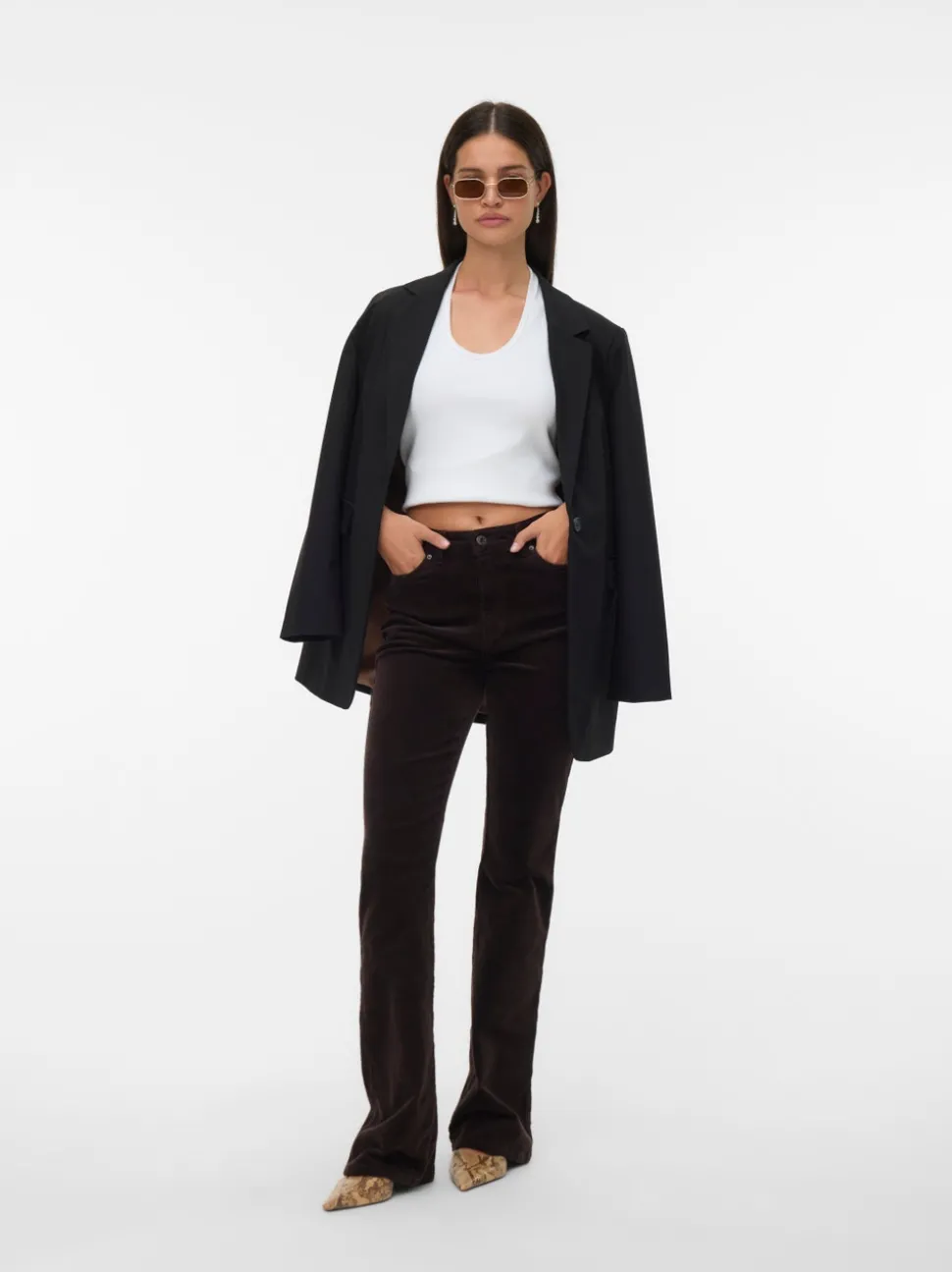 VMSIGA High rise Corduroy Broek