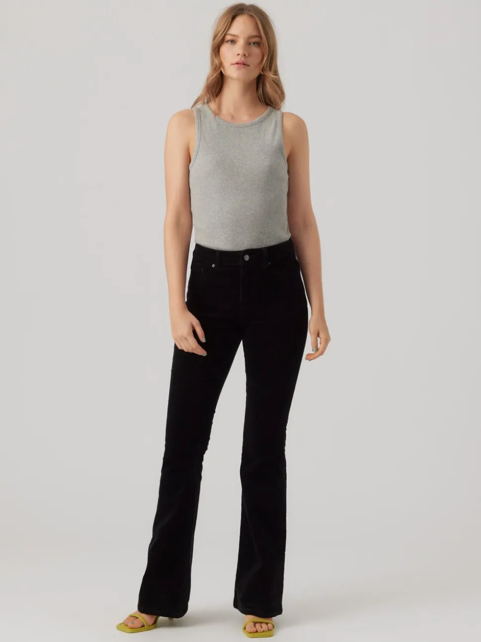 VMSIGA High rise Corduroy Broek
