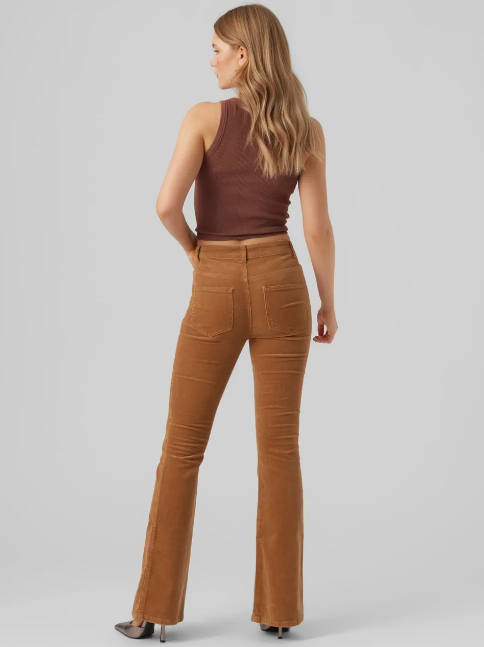 VMSIGA High rise Corduroy Broek