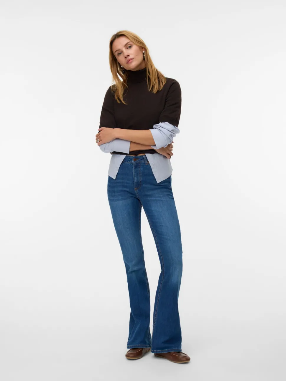 VMSIGA High rise Flared fit Jeans