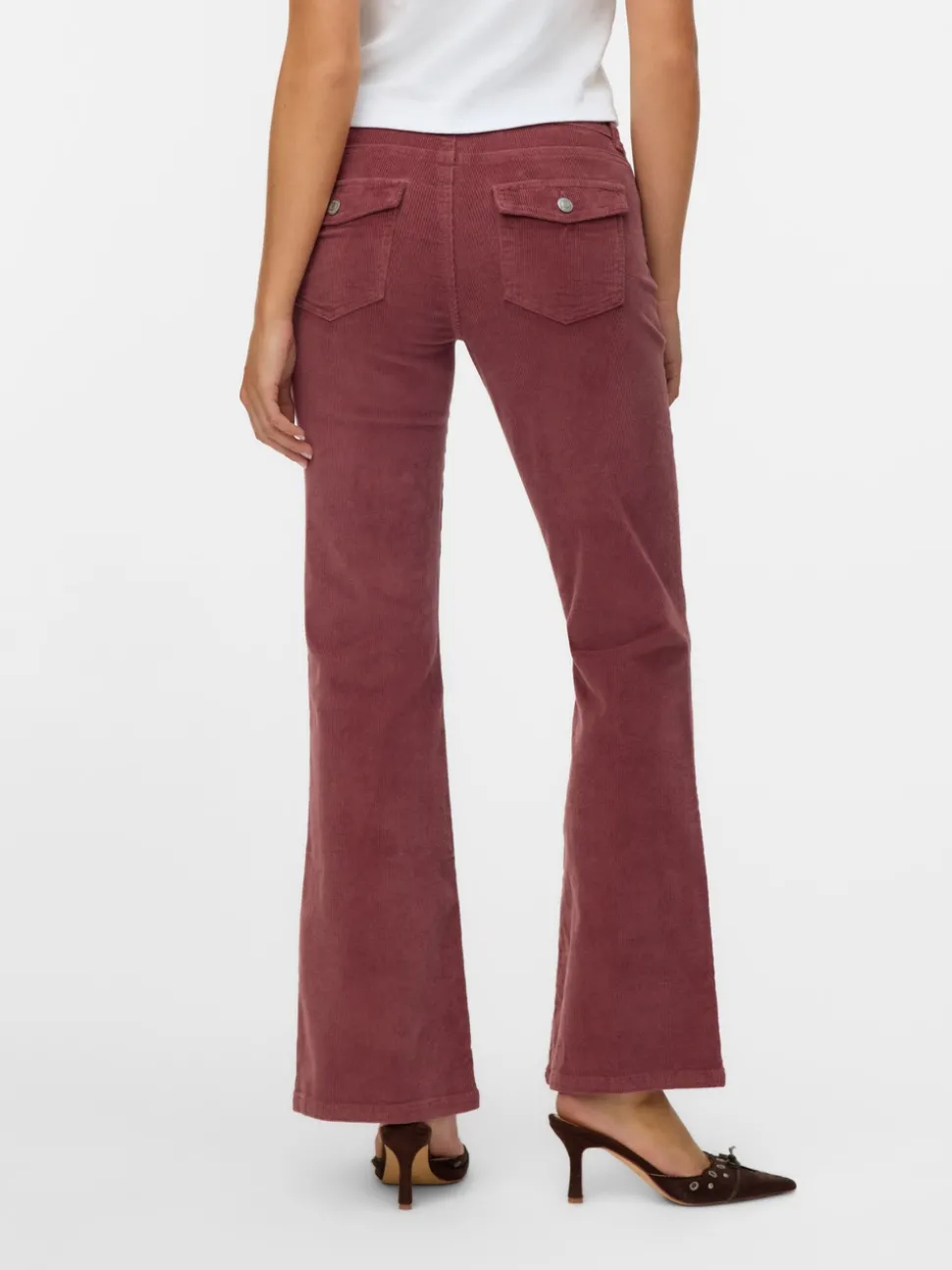 VMSIGI Low rise Corduroy Broek