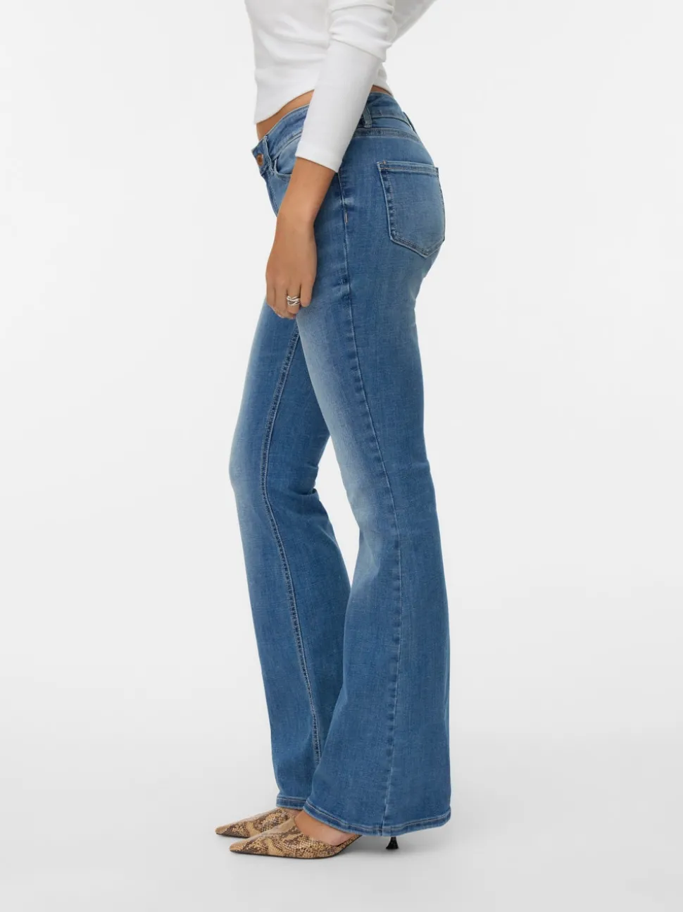 VMSIGI Low rise Flared fit Jeans