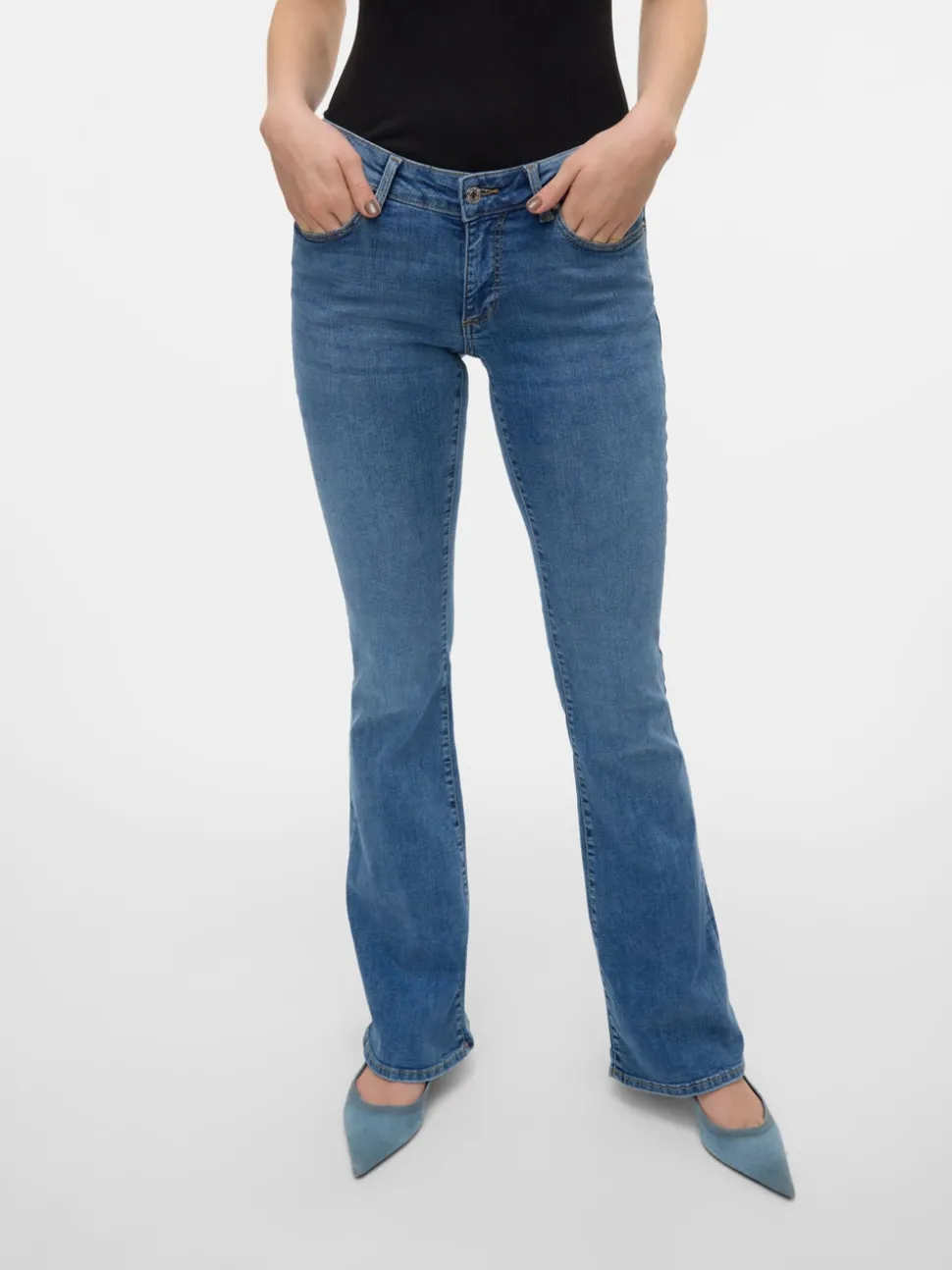 VMSIGI Low rise Flared fit Jeans