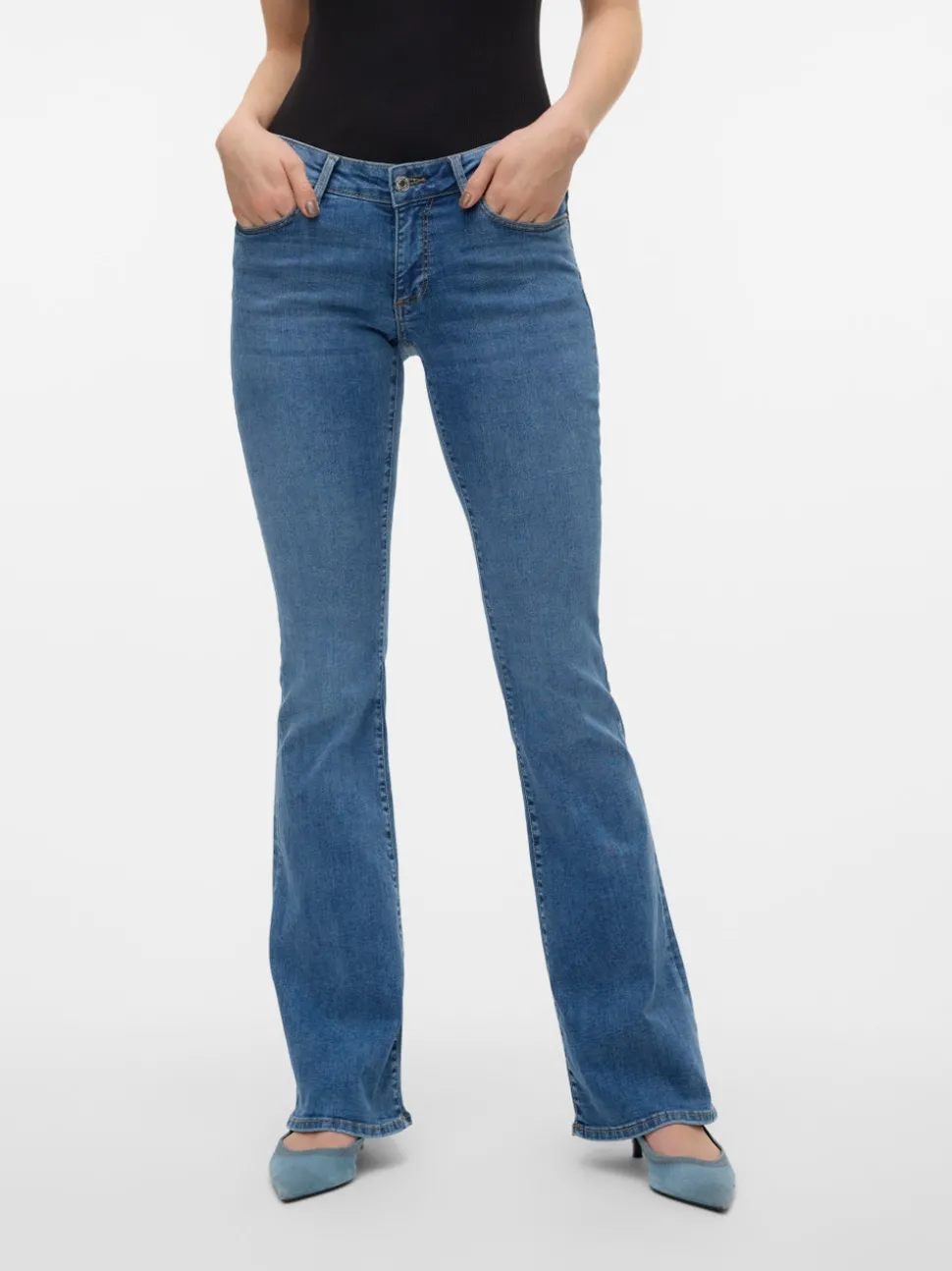 VMSIGI Low rise Flared fit Jeans