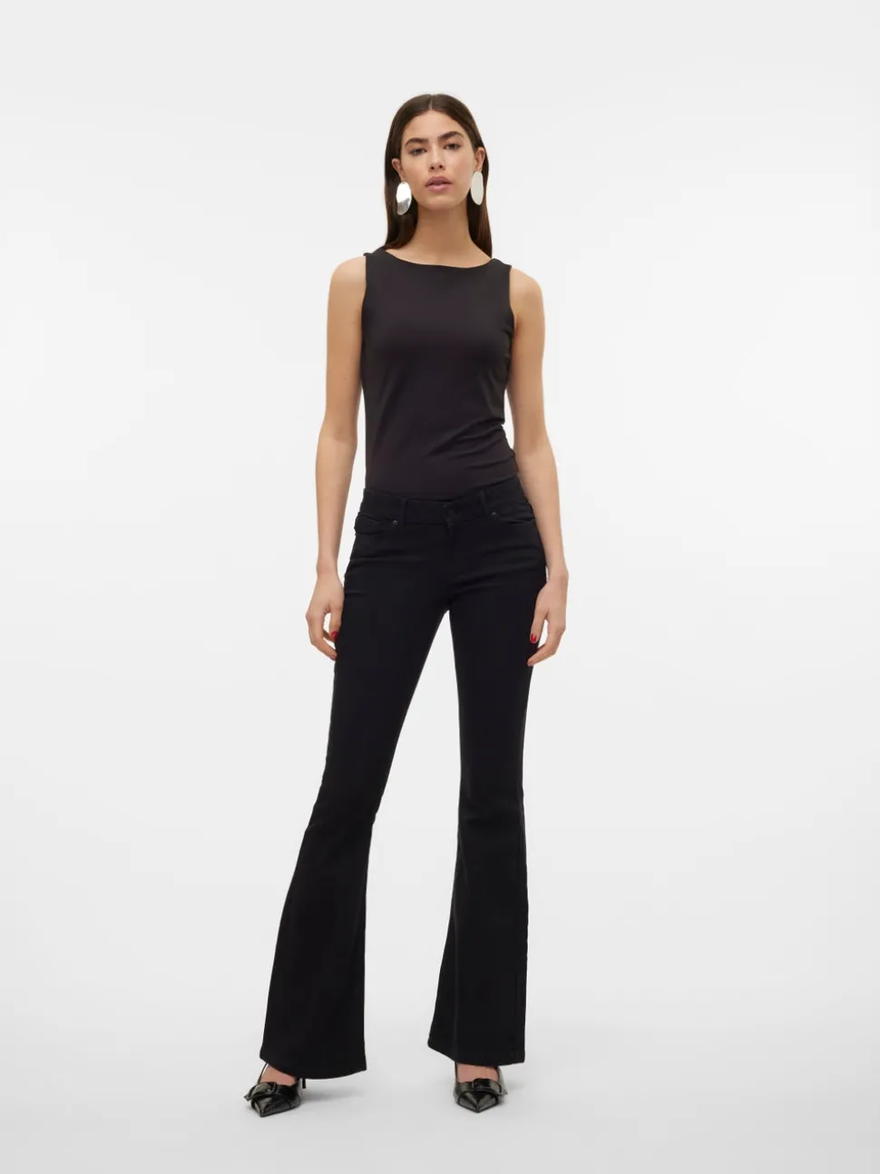 VMSIGI Low rise Flared fit Jeans
