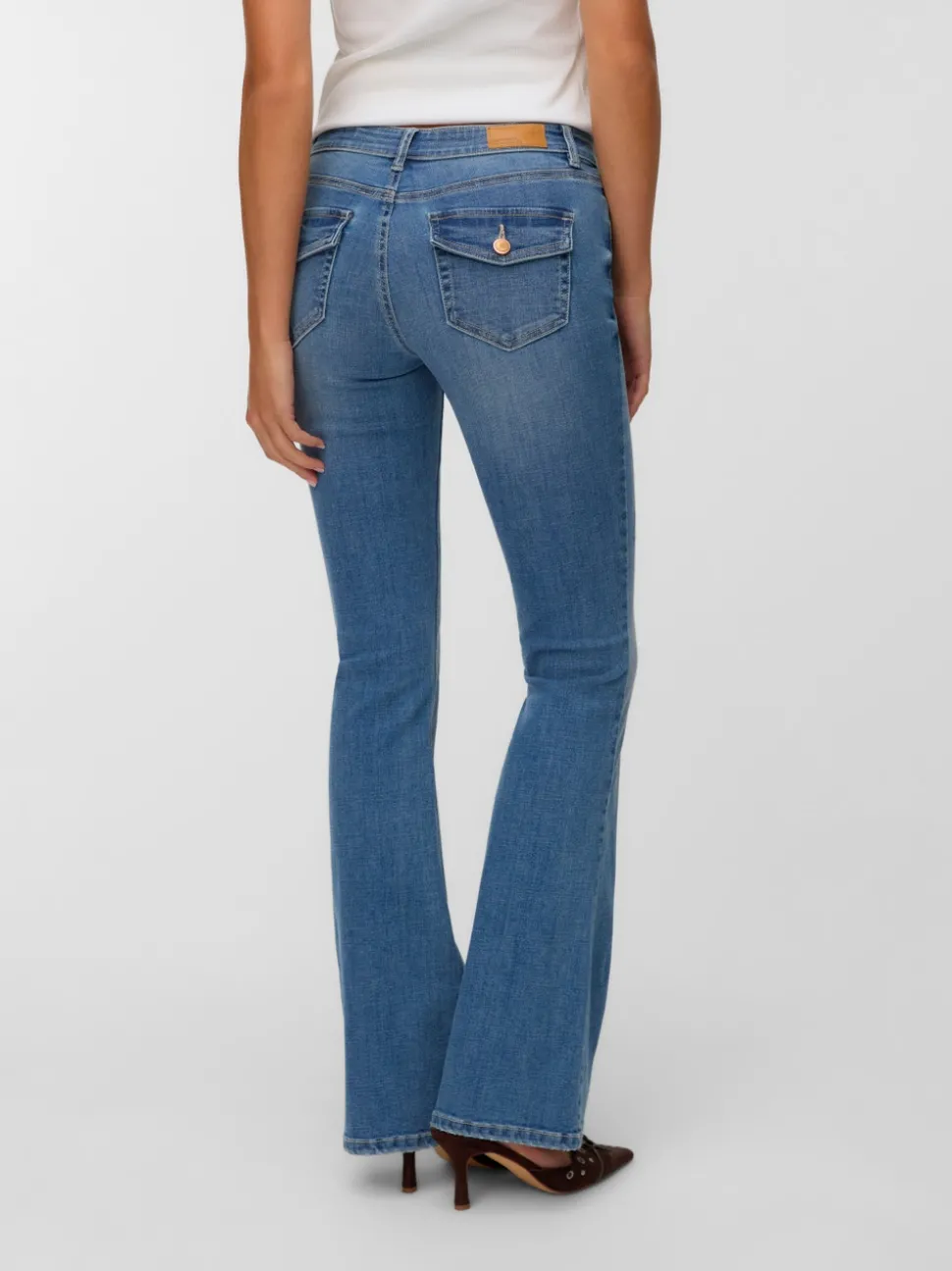 VMSIGI Low rise Flared fit Jeans