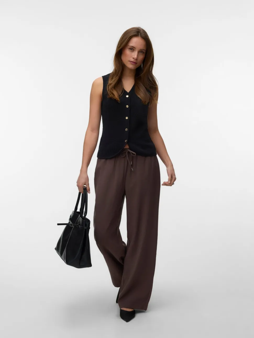 VMSILVIA Gebreid gilet