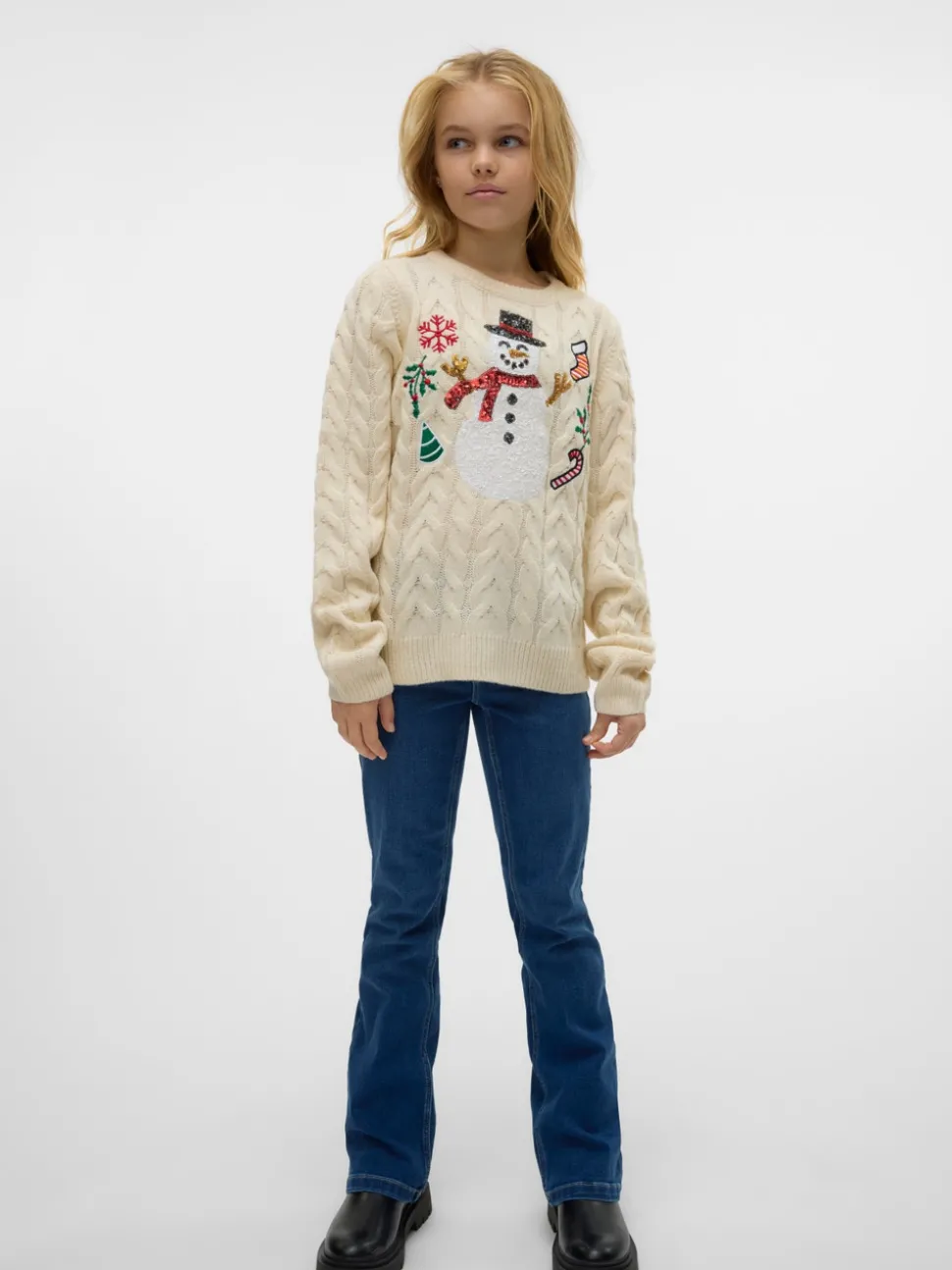 VMSNOWMAN Gebreide pullover
